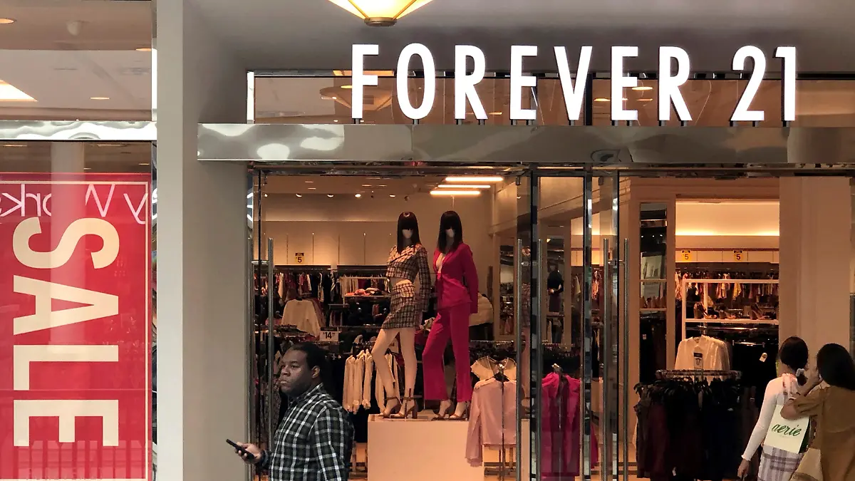 Forever 21 en quieba